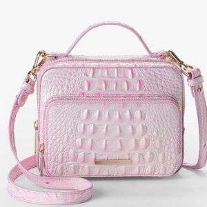 NWT ✅Brahmin TORI ROSE WATER Melbourne Leather Crossbody ✨NWT, COA, DUST BAG
